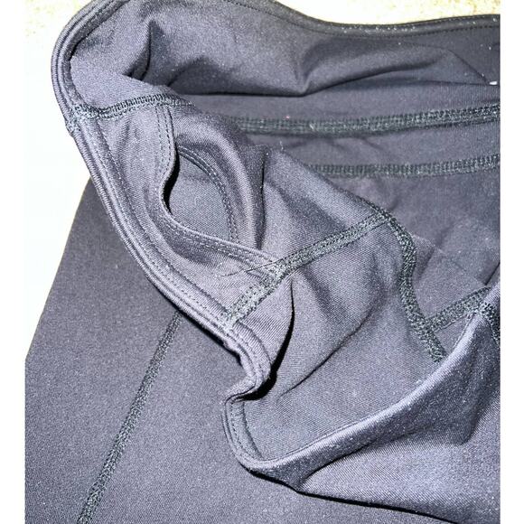 Athleta womens high waisted classic black waistband legging size L - Picture 3 of 10